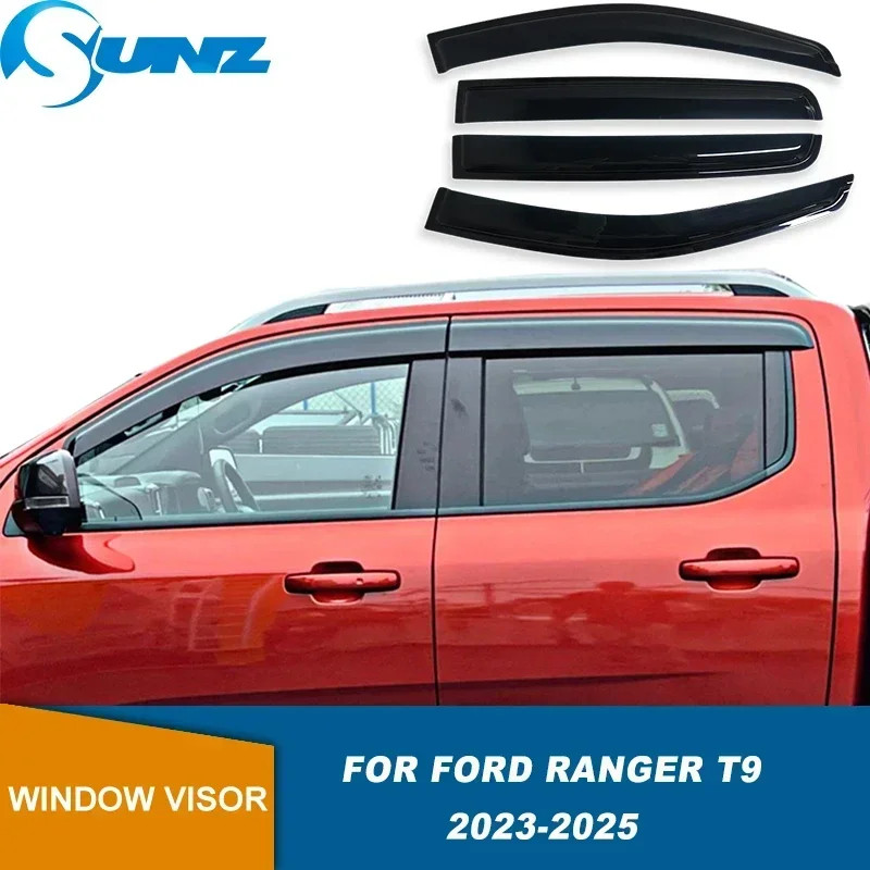 Side Window Visor For Ford Ranger T9 Raptor Arquus Trigger 2023 2024 ...