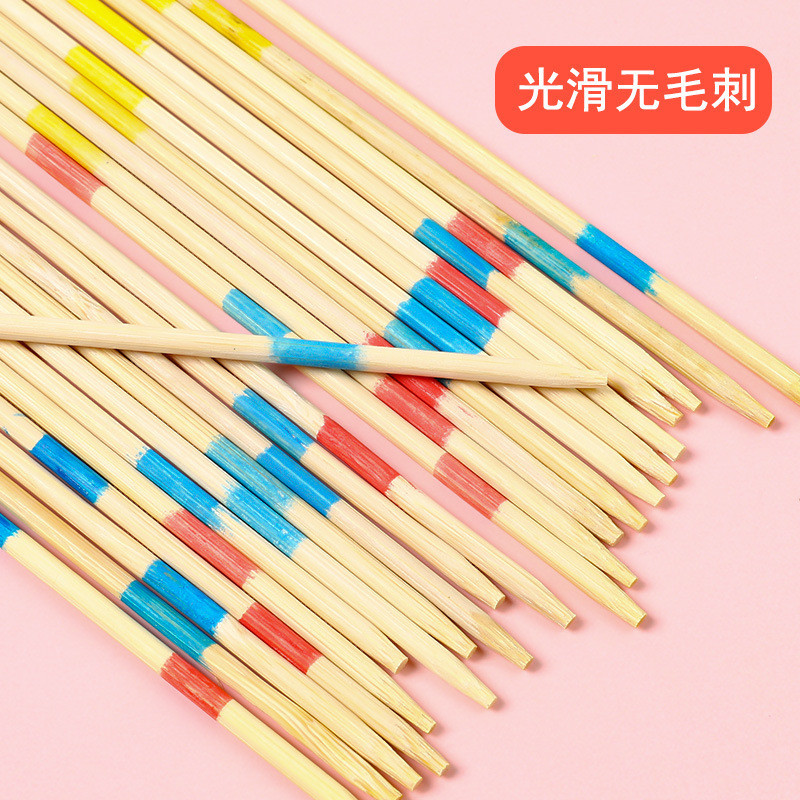 Mikado Spiel Pick Up Sticks, Wooden Pick Up Sticks Original Game Boxed ...