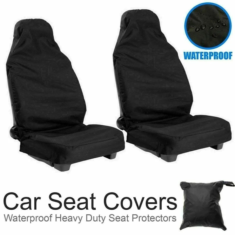 3PCS Car Seat Cover PVC Universal Waterproof Anti Dirty Easy To Clean ...
