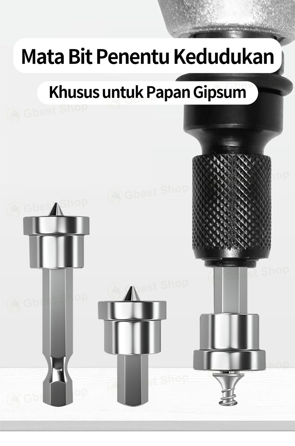 Gbest Bit Posisi Skru 2550mm Positioning Screwdriver Bit Batch Head ...
