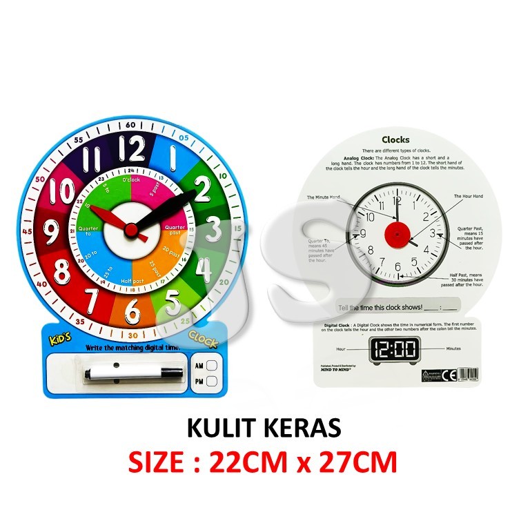 KID'S CLOCK SERIES | LET'S LEARN TIME BOARD TEACHING TIME FOR KIDS│THE ...