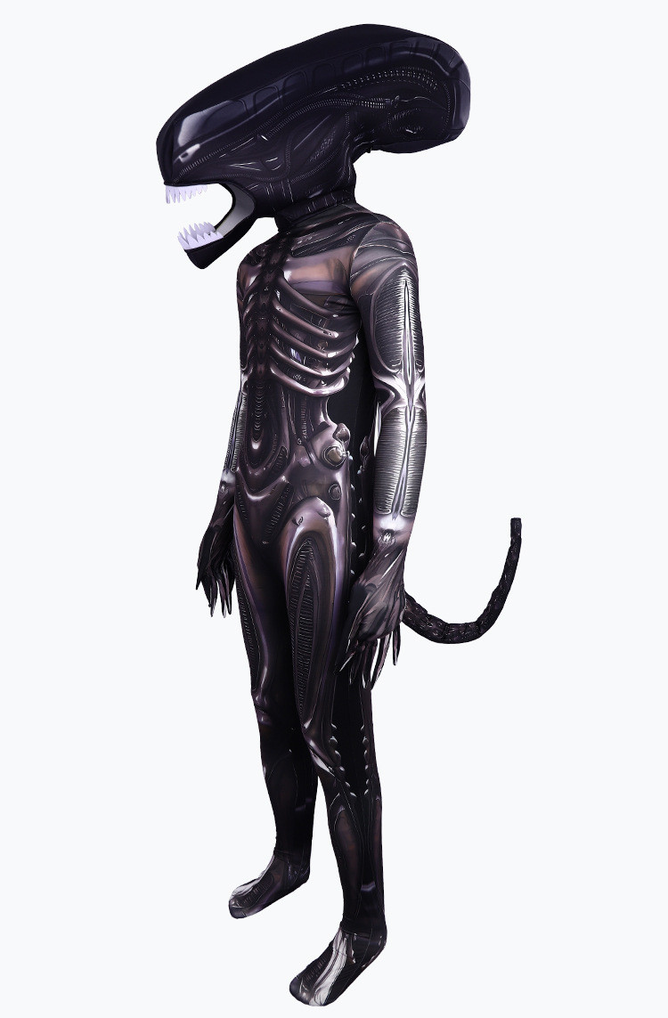 Alien Romulus Space Horror Movie Cosplay Costume Halloween Stage ...