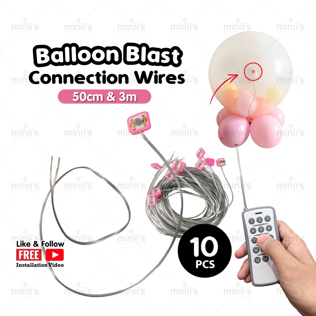 MINIIS Firing System 地爆球 Bobo Balloon Ground Blast Burst Exploder ...