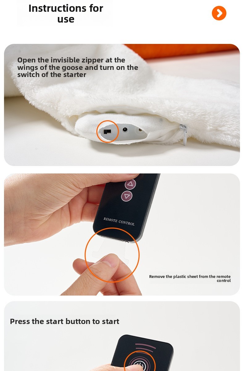 Remote Control Slap Sleeping Doll Coax Sleep Slap Handy Tool Adult ...
