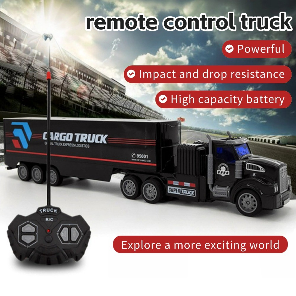 Remote Control Cargo Dump Truck with Light 4 Channel RC TRUCK | Shopee ...