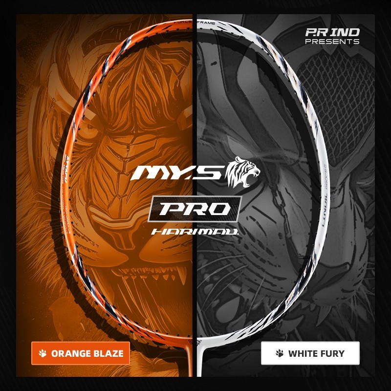PRIND Racket Harimau Pro Reket Racket Badminton Racket Reket Raket ...