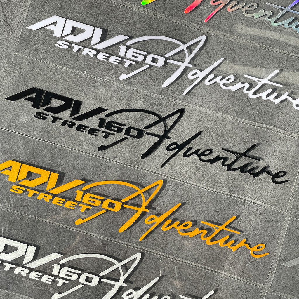 For Honda ADV 160 ADV160 ADV Motorcycle Reflective Stickers Windshield ...