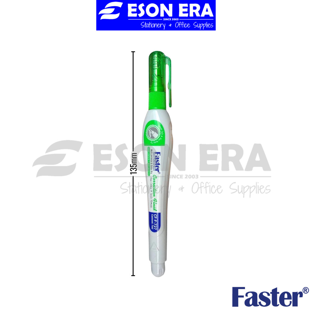 Faster Liquid Paper Correction Pen 7ml CF-F-727 | Shopee Malaysia