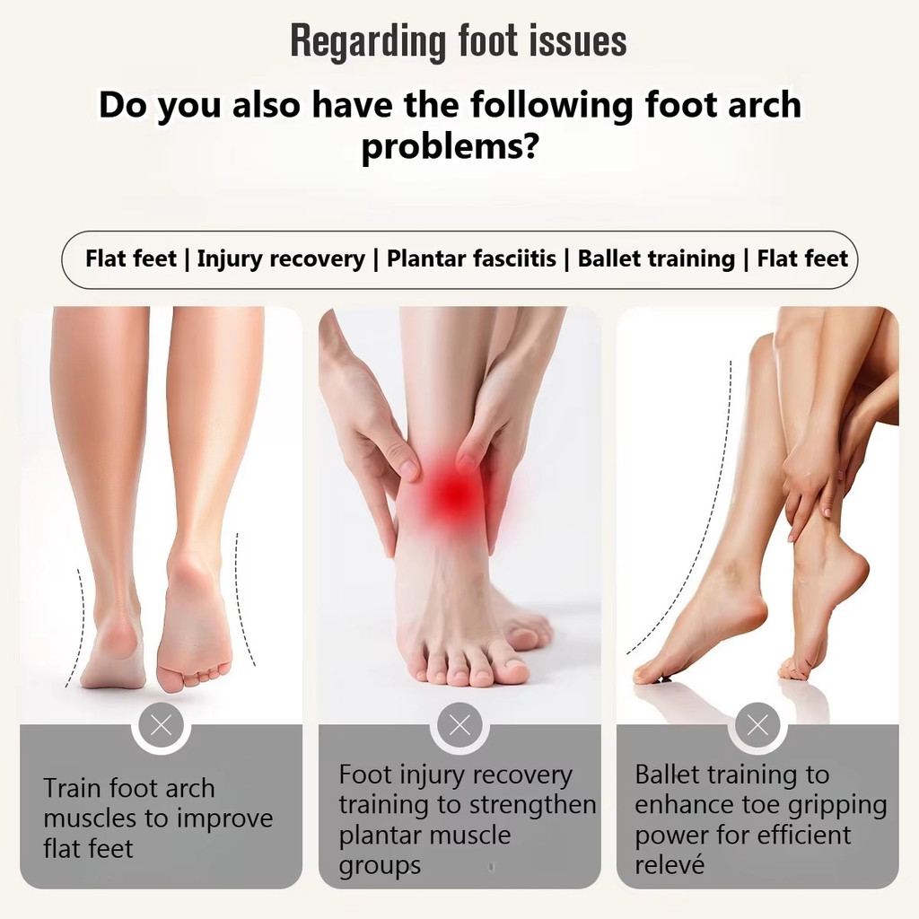 Ballet Toe Trainer Arch Support Thumb Valgus Corrector Leg Muscle Body ...