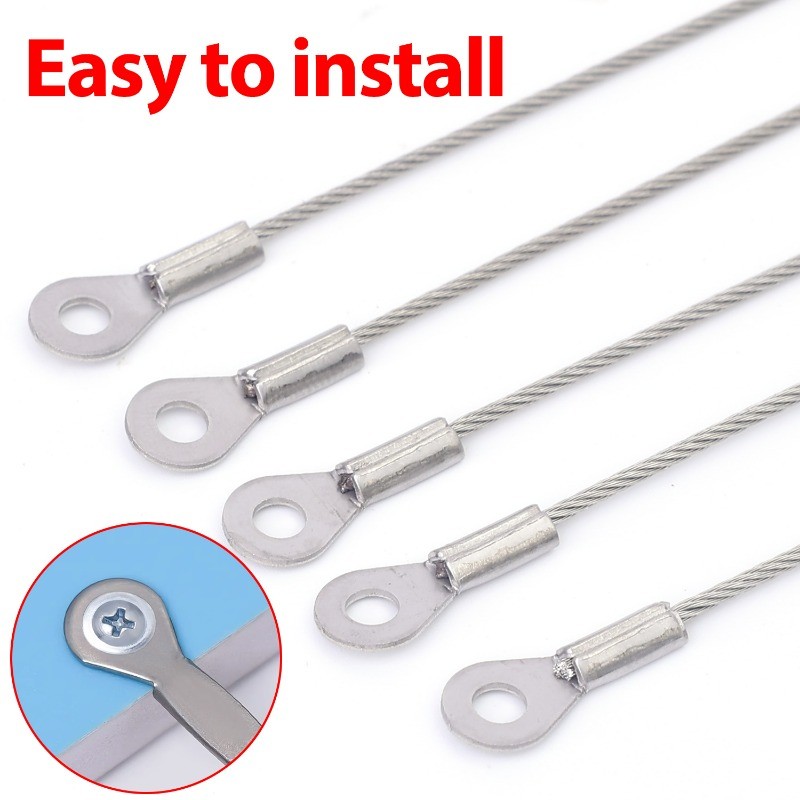 Stainless Steel Cable - Eyelet End With 1.5MM Wire Rope - Wire Eyelets ...