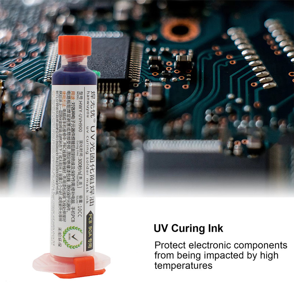 UV Solder Resist UV Curing Solder Mask Oil PCB Circuit Board Protect ...
