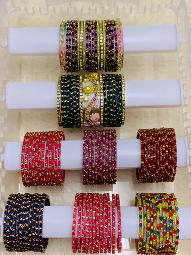 Adjustable Bangle Box Organizer – 1/2/4 Row Jewelry Storage Case for ...