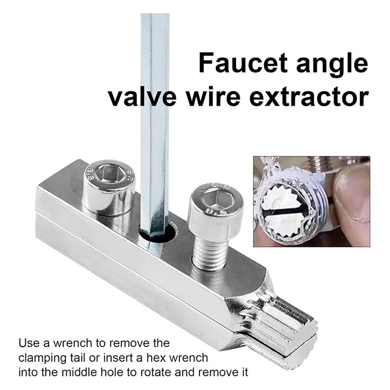 Faucet Angle Valve Broken Wire Extractor Triangle Valve Broken Head ...
