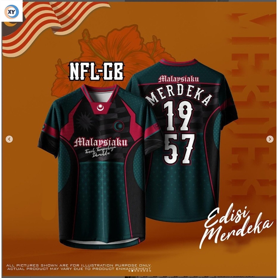 (XY) 1957 Merdeka Clothes 2025 68Th Malaysia Jersey Merdeka Clothes 68 ...