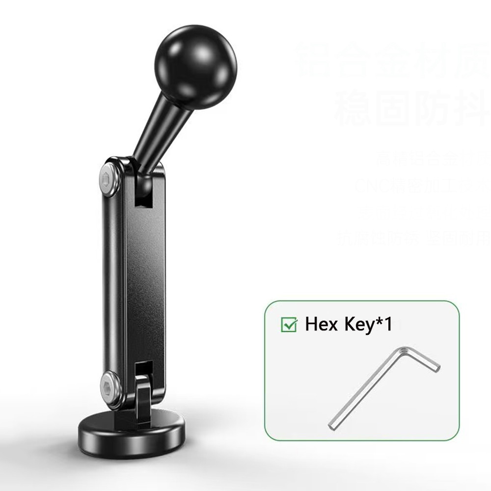Aluminum Alloy 17mm Ball Joint Extension Arm Angle Adapter Bracket ...