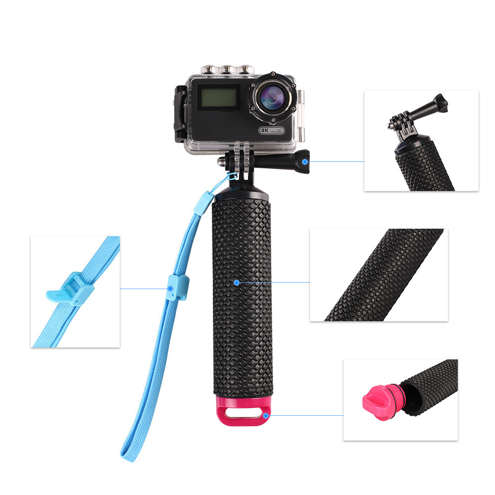 Gopro Floating Selfie Stick Handheld Underwater Photography Shooting ...