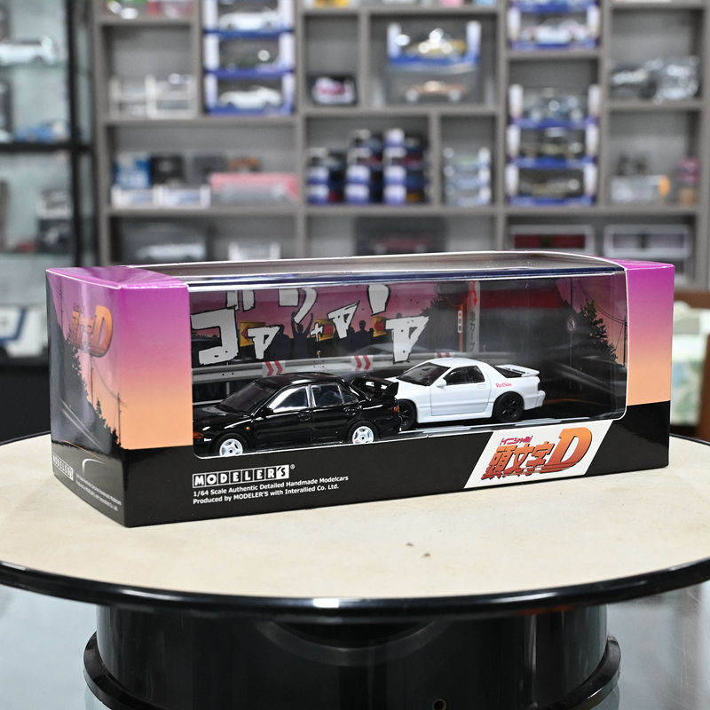 Animation Club 1: 64 Initial D Series RX7 FC3S Mitsubishi EVO Set Alloy ...