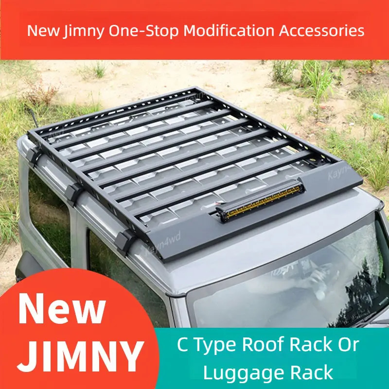 Off Road 4x4 Modified Accessories Aluminum Roof Rack Box Luggage Rack ...