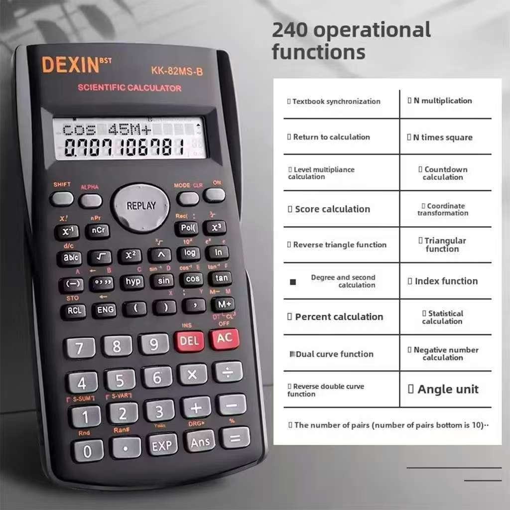 Kalkulator Saintifik Elektronik Electronic Scientific Calculator 240 ...