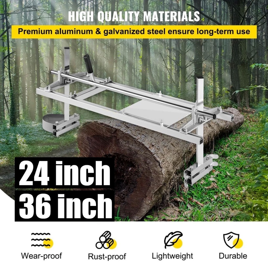 🇲🇾24H🚚Woodworkers Portable Saw Chain Chainsaw Mill Chainsaw Guide Bar ...