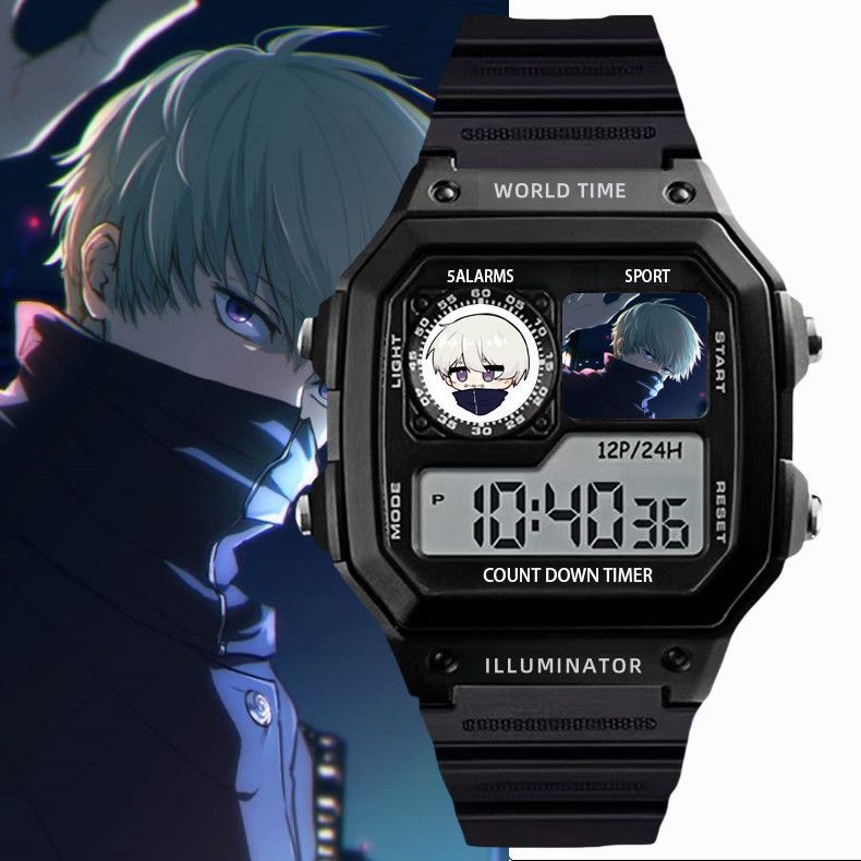 Gojo Go Anime Waterproof Watch Electronic Watch Digital Watch Luminous ...