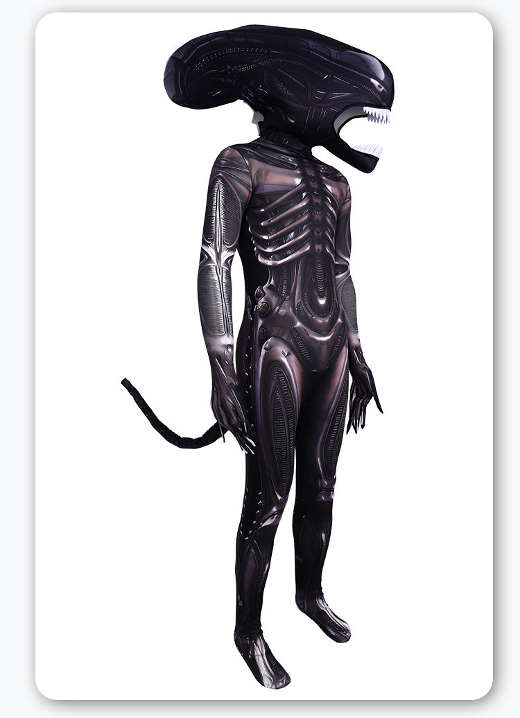 Alien Romulus Space Horror Movie Cosplay Costume Halloween Stage ...