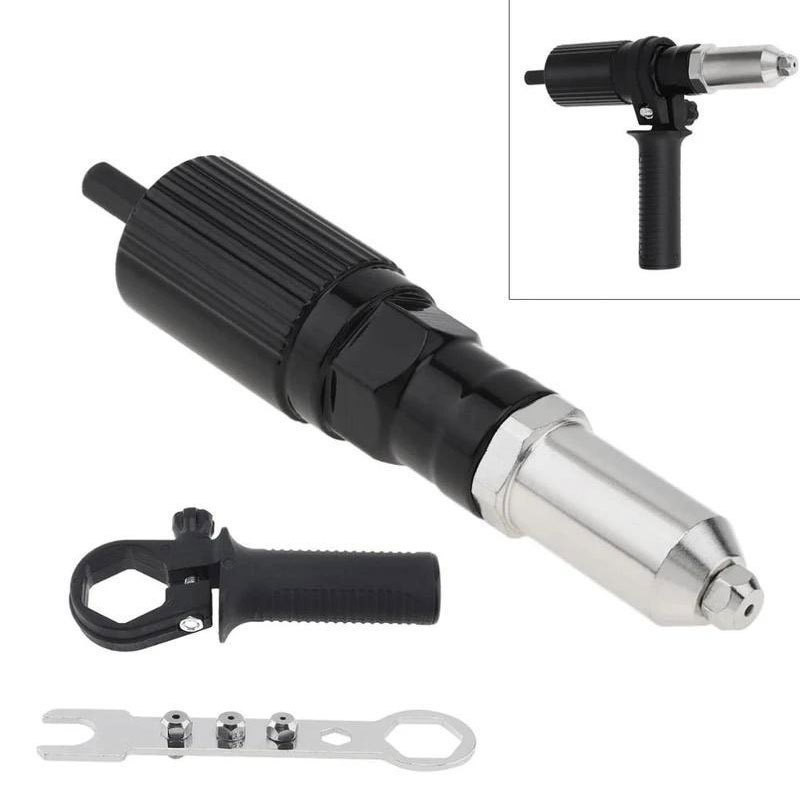 Electric Rivet Nut Conversion Adapter for Cordless Rivete Nozzle Nut ...