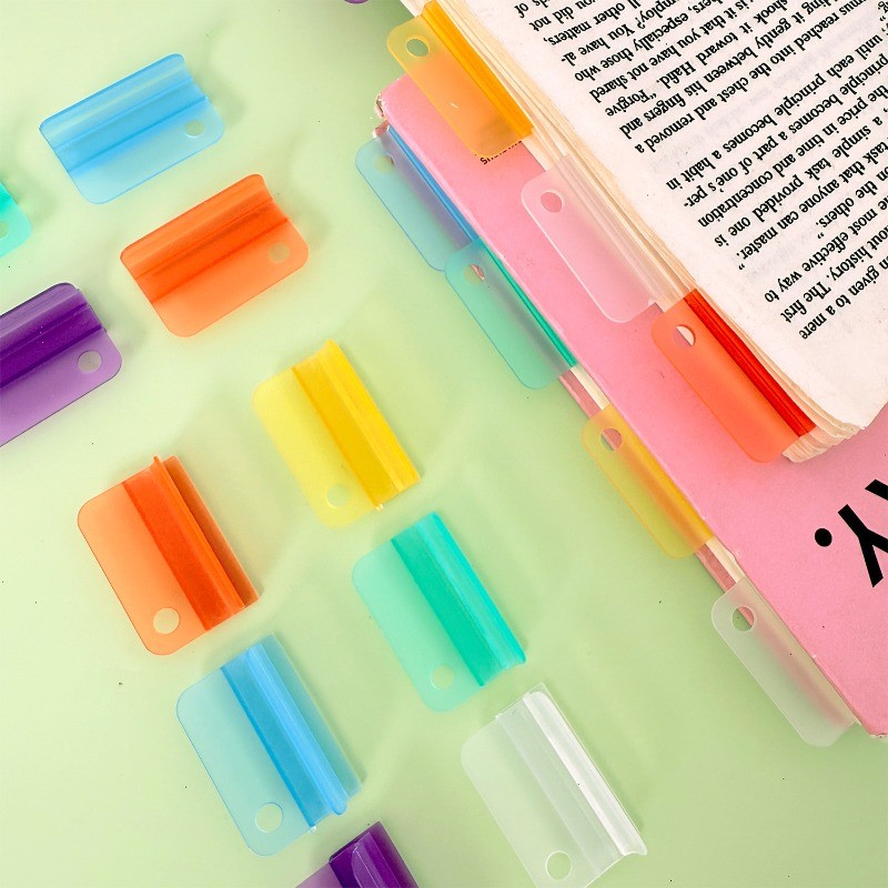 6-30Pcs Writable File Index Folders - Classification Clamp ...