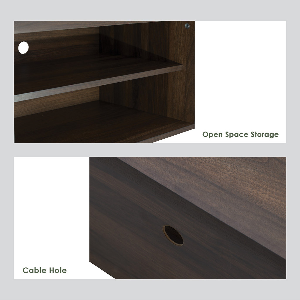 BELDEN TV Cabinet (1.8M) | TV console | Kabinet TV - Cocoa | Shopee ...