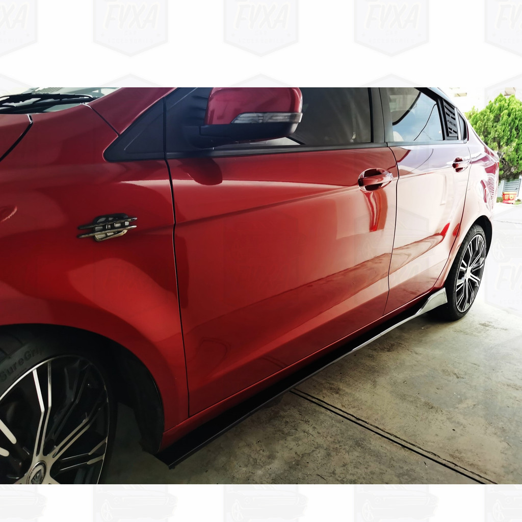 Proton Preve Front Bumper Diffuser Lip Wrap Angle Splitters Side Skirt ...