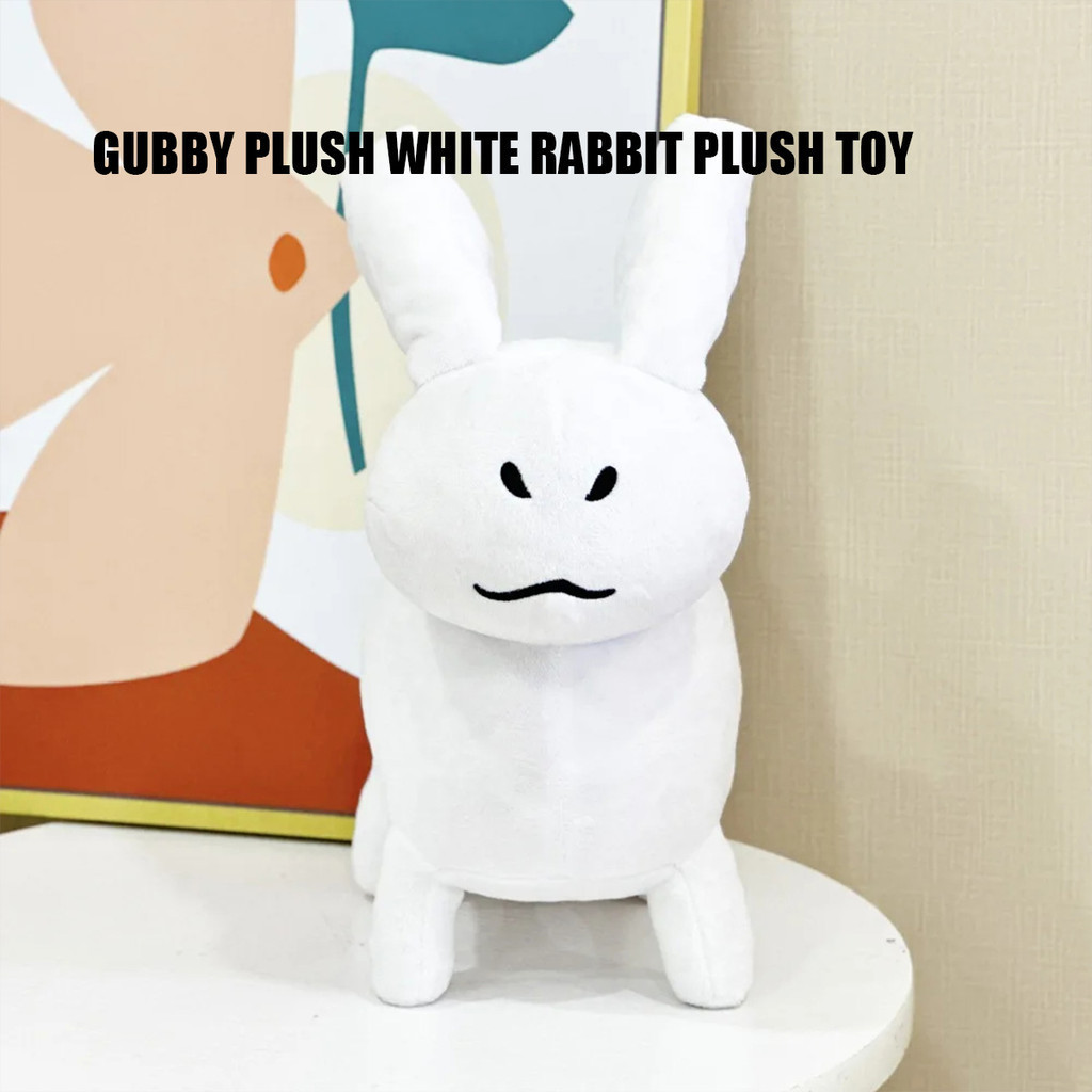 Roblox Forsaken Gubby Plush Toys Soft Kawaii White Stuffed Bunny Cute ...