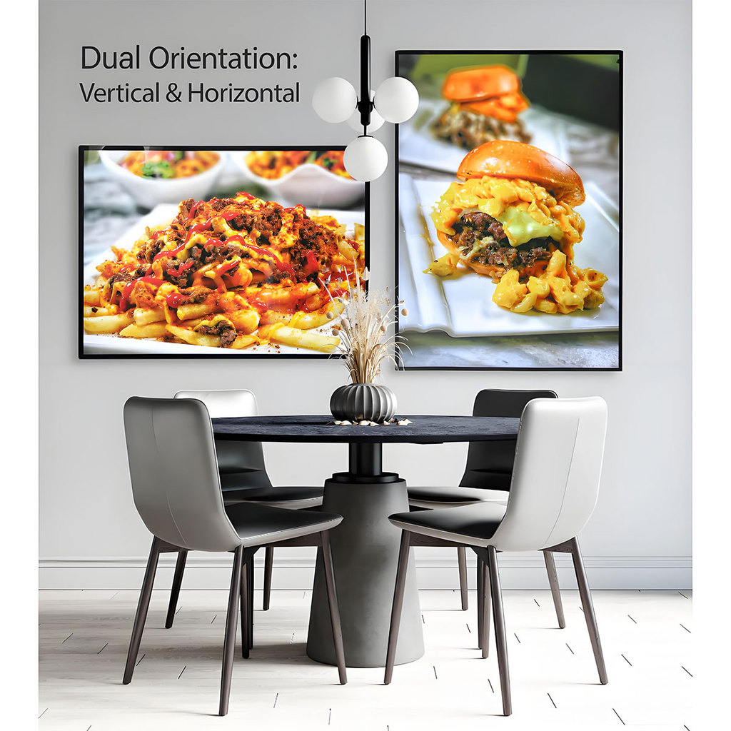 LED Restaurant Menu Board Display/LED Menu Board Adjustable Pole/LED ...