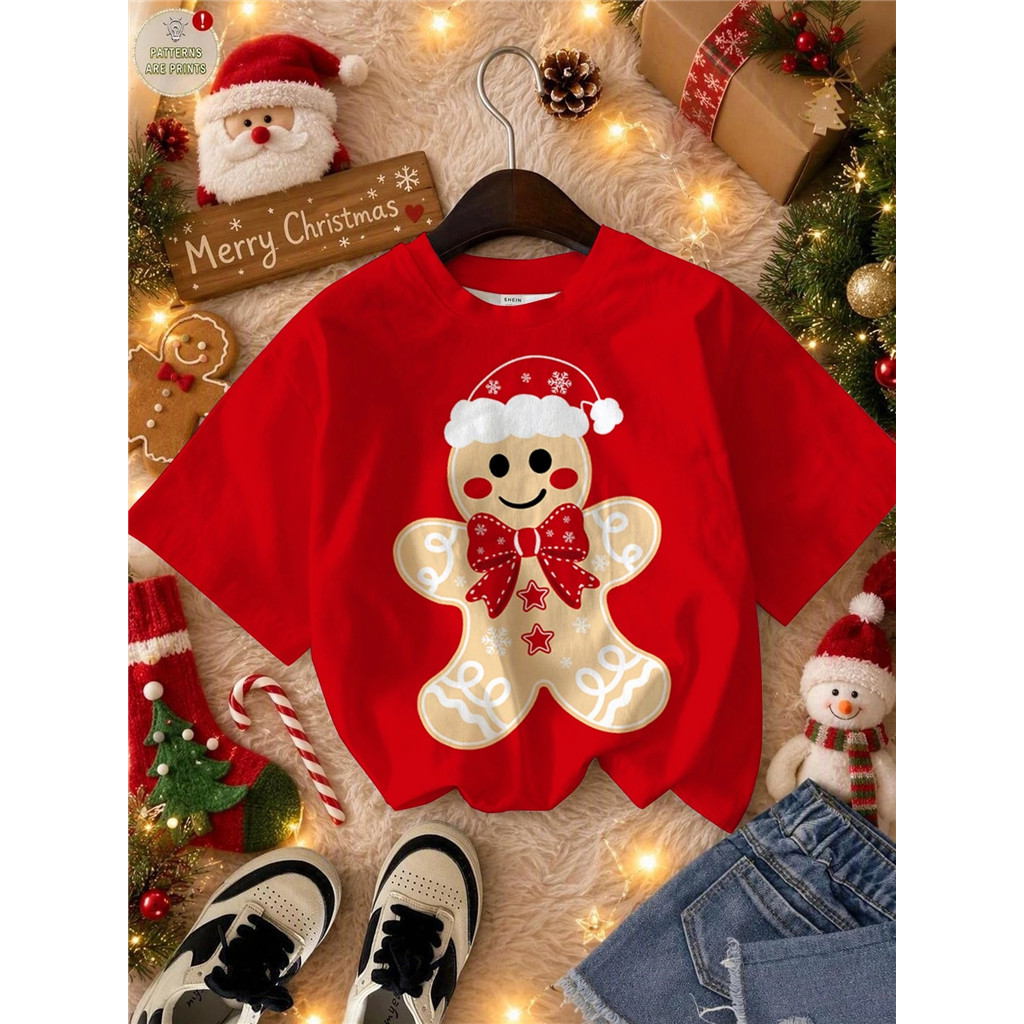 Christmas Graphic T-Shirt Full Sublimation t shirt Unisex Merry ...