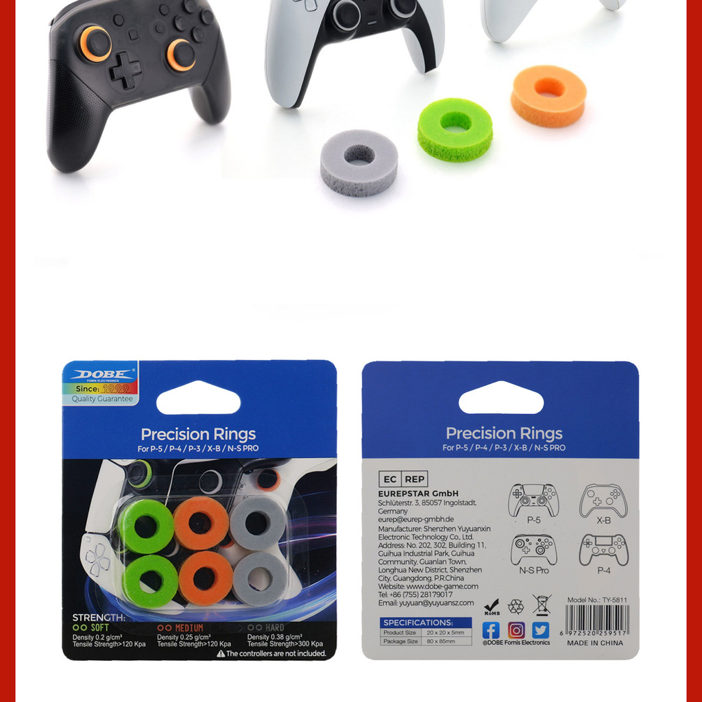 DOBE Controller Precision Ring for PS4 PS5 XBOX Switch Pro TY-5811 ...