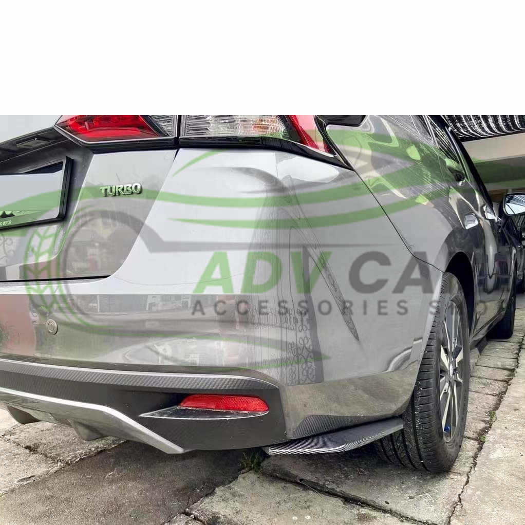 Nissan Almera 2020-2025 Front Bumper Diffuser Lip Wrap Angle Splitters ...