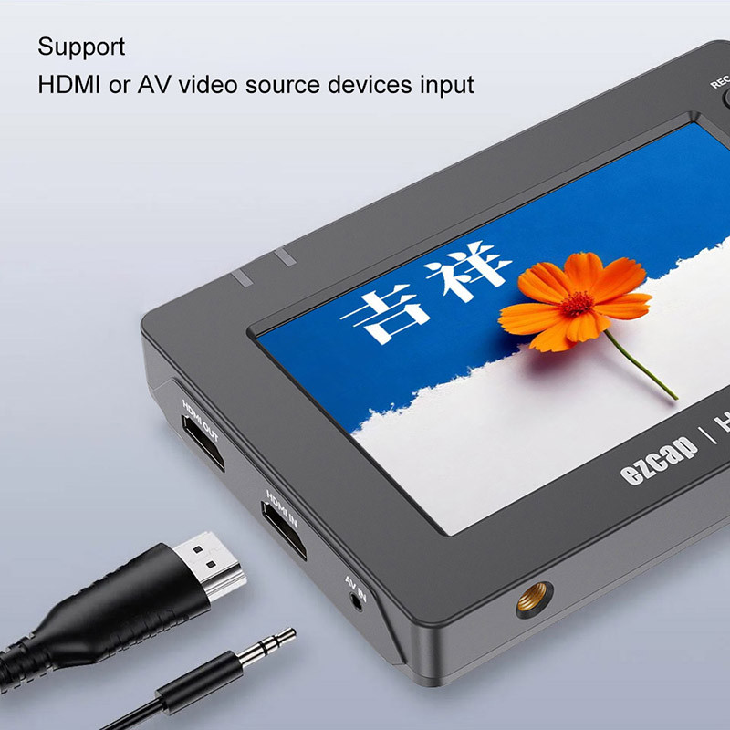 Ezcap277 1080p HDMI Composite Video Capture Card Game Recorder One Key ...