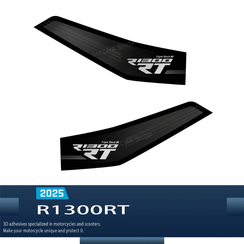 For R 1300 RT Triple Black 2025 2026 R1300RT Touring Side Stickers Kit ...