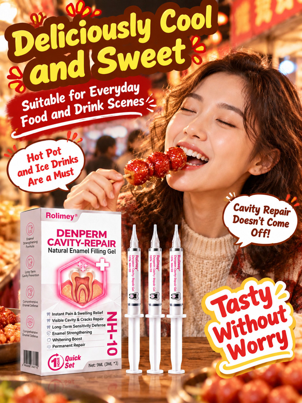 [Enamel Repair] JMY Tooth Care Enamel Filling Gel/Remineralization Gel ...
