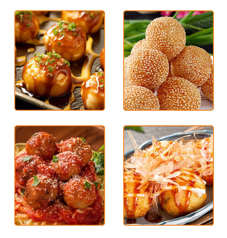 Takoyaki machine Meatball machine Non-stick pan, deeper design Egg ...