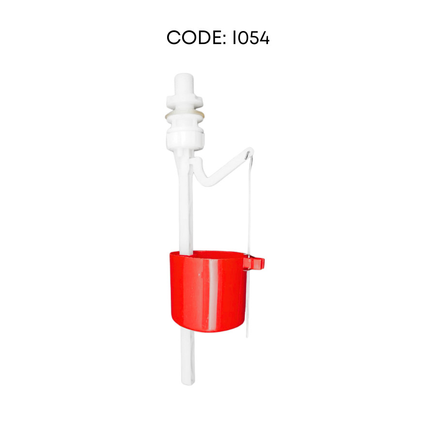 COMPACT BOTTOM INLET VALVE C/W ADJUSTABLE PLASTIC ROD 1054 BOTTOM INLET ...