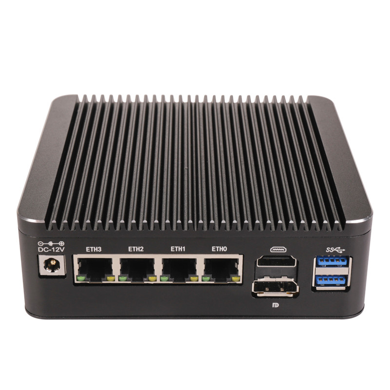 SZBOX Intel N150 / i5-8250U/ i3-8145U Mini PC Soft Router 4×2.5G LAN ...