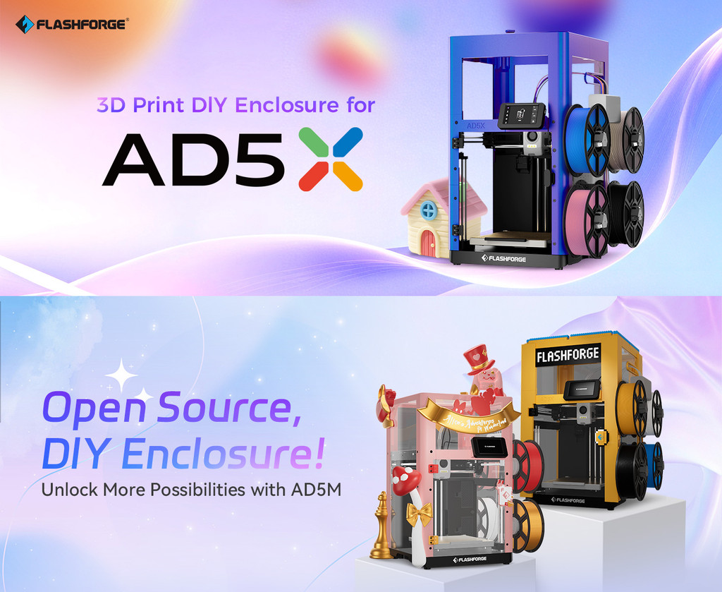 Flashforge AD5X Enclosure Kit for AD5X Enclosure Upgrade for 3D Printer ...