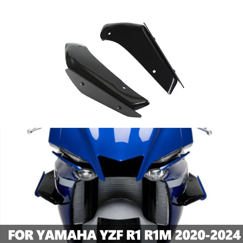 Motorcycle Aerodynamic Side Fixed Winglet Downforce Spoiler Wing Side ...