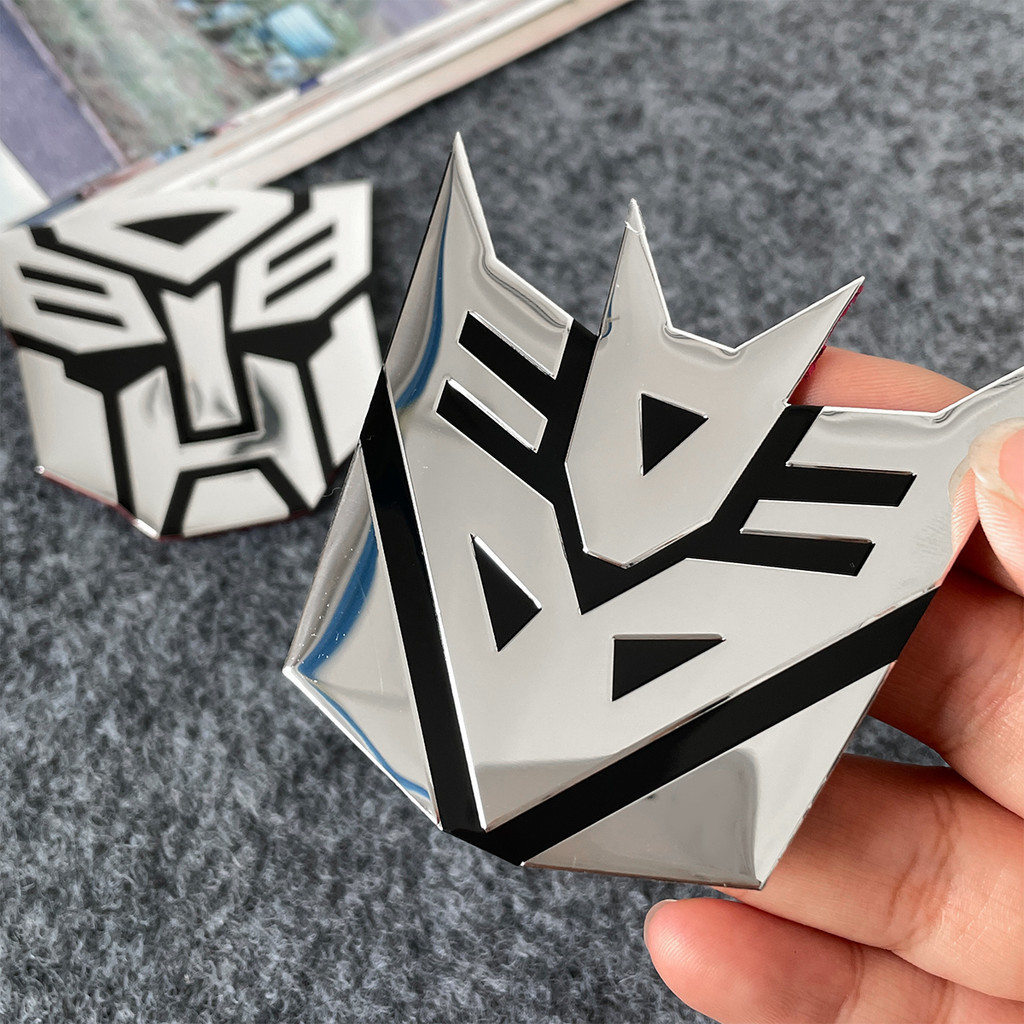 Transformers Autobots 3D Aluminum Sticker Auto Body Side Fender Emblem ...