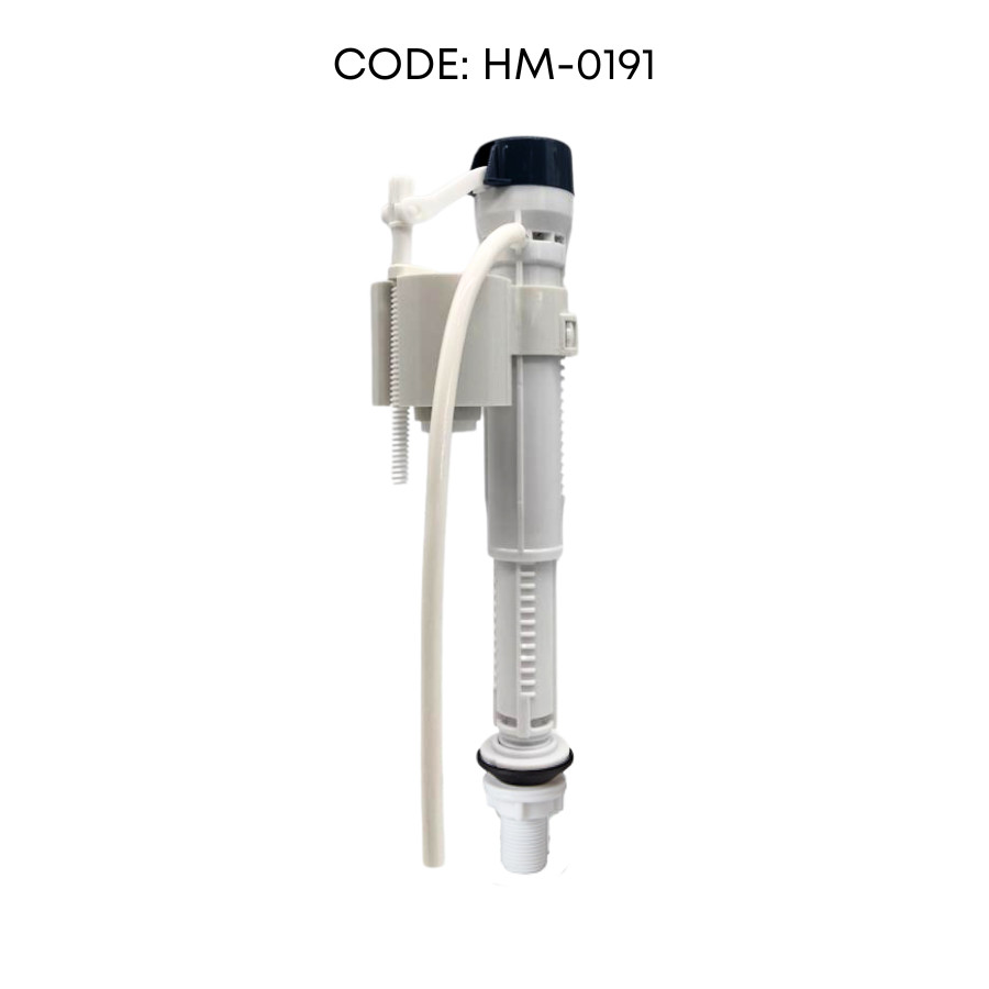 COMPACT BOTTOM INLET VALVE C/W ADJUSTABLE PLASTIC ROD 1054 BOTTOM INLET ...