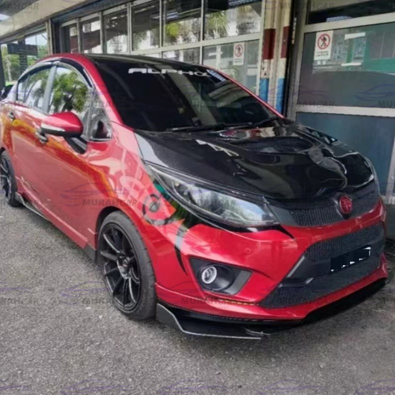 Front Bumper Diffuser Lip Proton Persona 2016-2025 Wrap Angle Splitters ...
