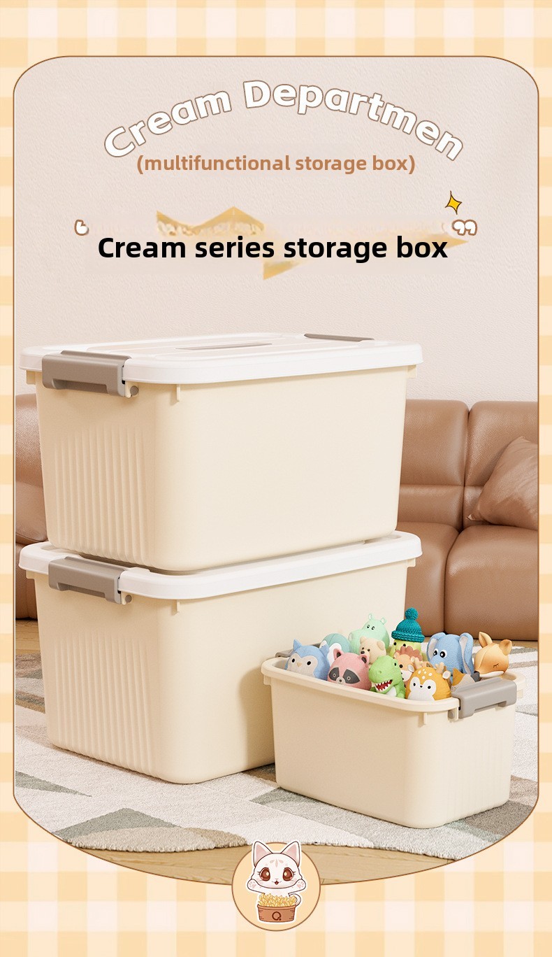 Large Capacity Storage Box Clothes Organizer Clothes Blankets Toys ...