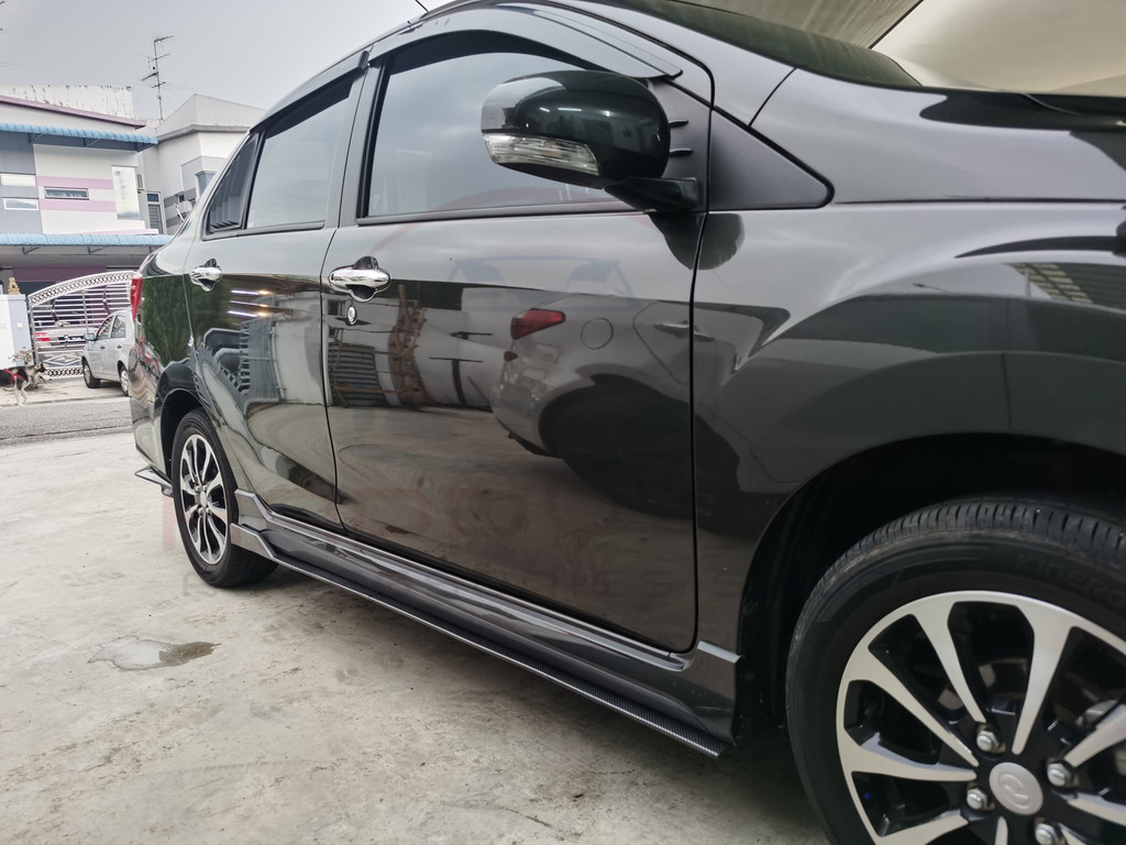Perodua Bezza Front Bumper Diffuser Lip Wrap Angle Splitters Spoiler ...