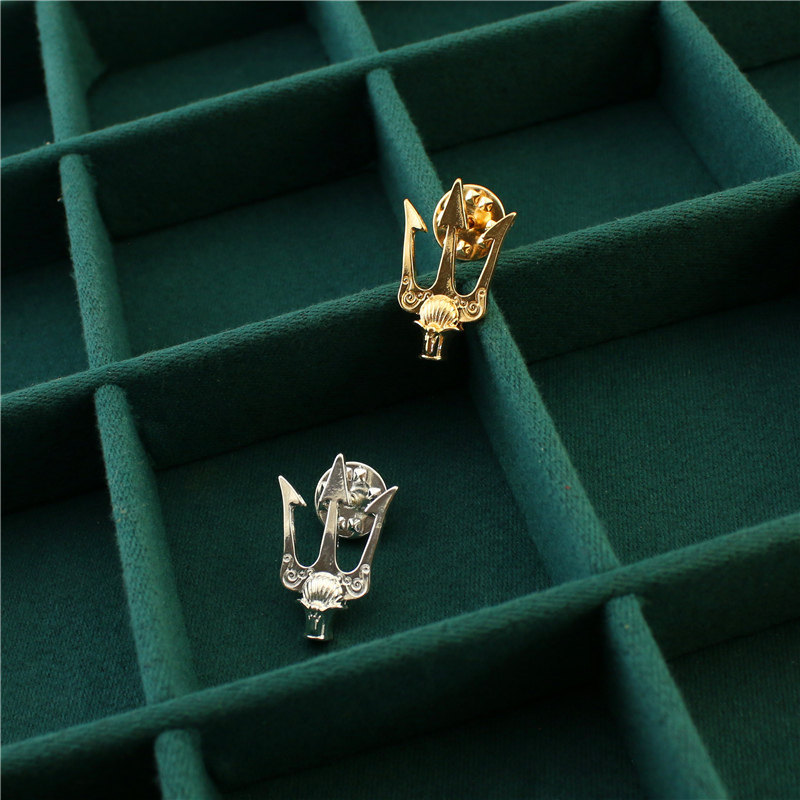 Sea King Trident Suit Men Brooch Brooch British Personality High-End ...