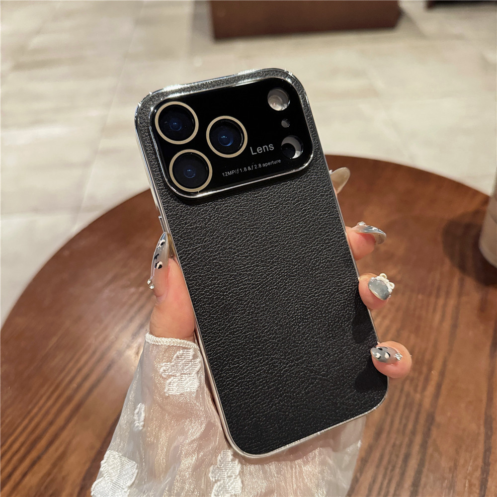 Large Window Becoming IP17 Leather Aromatherapy Phone Case For iPhone ...